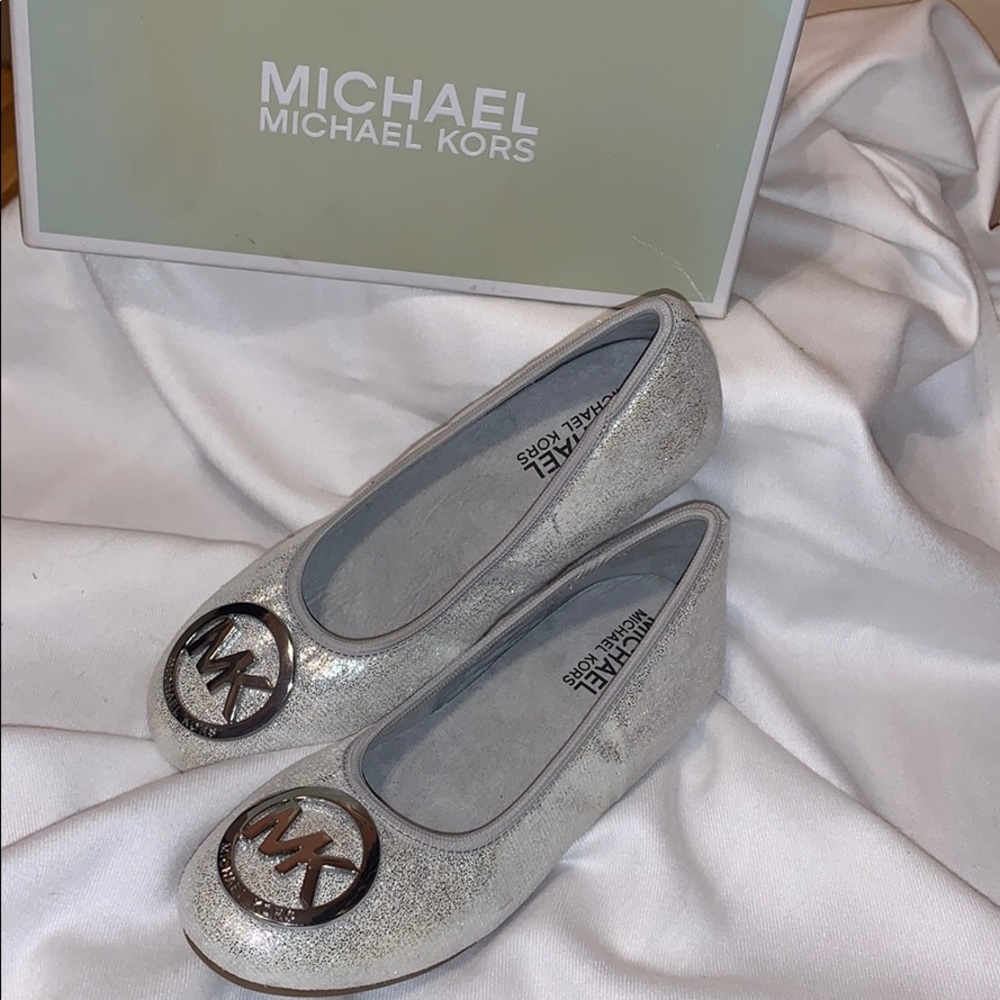 Kids Michael Kors Faye Ria Ballet Flats